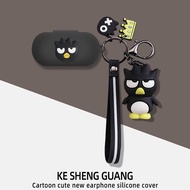 For Sony WF-C510 Case Cartoon Soccer Astronaut Keychain Silicone Soft Case Cute Sony WF-C510 Shockpr