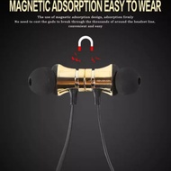 Sports wireless headphone earphone headphone magnetic metal earbuds promotional blue tooth headset,