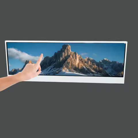14 Inch Strip Touch Monitor, 4K3840X1100IPS, Game Console, Industrial Control Screen, WIN Raspberry 