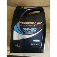 5w50 High Quality, High Temperature Protection Power Up Fully Synthetic 10000KM (Free Engine Flush) 4L Engine Oil
