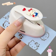EUCALYTUSMY Hole Puncher, DIY Scrapbook Large Size Embossing|Cute 20-25mm Handmade Hello Kitty Paper