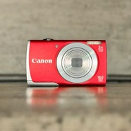 CCD 超薄 口袋相機 Canon PowerShot A2500 接近九成新 數位相機 Y2K 小紅書風潮 評定B級