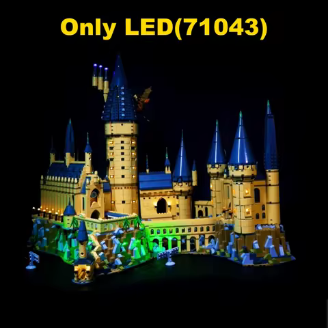 Led Lighting Kit For LEGO 71043 Compatible 69500 building block bricks (only light no model)