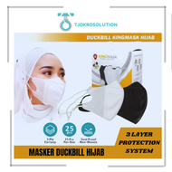 MASKER DUCKBILL HIJAB MASKER HIJAB DUCKBILL ISI 25