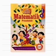 Buku Latihan Prasekolah Kanak-kanak 5-7 Tahun Matematik Buku 4