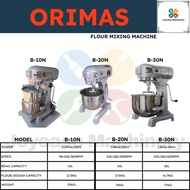 B10N ORIMAS Commercial Stand Mixer Flour Mixer 3kg 10Liter