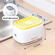 JustLiving 1PC Kitchen Soap Dispenser Kitchen Press-Type Dishwashing Liquid Box Cleaning Kitchen Det