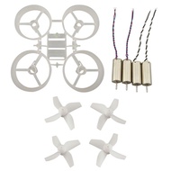 65mm DIY Mini RC Drone Frame Kit with 4 Propellers 615 Motors for JJRC H36 F36 E010 Red Black White