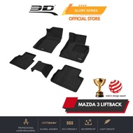 3D GLORY Car Mat Mazda 3 Liftback (2019 - Present)