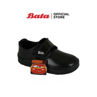 Bata Disney บาจา ดิสนีย์ รองเท้านักเรียน คัทชู  ใส่สบาย ลดแบคทีเรีย สีดำลายคาร์ รหัส 3416622 EU:33 O