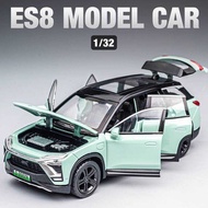 Weilai ES8 Alloy Model Car Boy Children Gift New Energy Car Model Simulation Alloy Toy Car