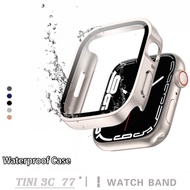 For Apple Watch Waterproof Case Ultra 49mm 45mm 44mm 41mm 40mm  Case+Screen Protector Cover Apple Watch Series 9 8 7 6 5 4 Ultra SE Case