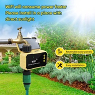 [jwerlyday]Automatic Irrigation System WIFI BSP3/4" Solar Timer APP Remote Control Outdoor Garden Wa
