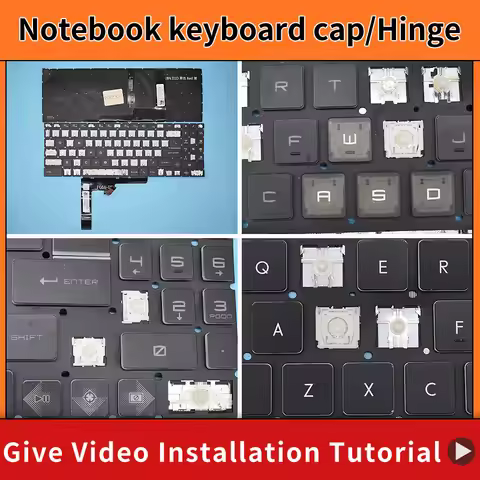Replacement Key Cap Hinge For MSI CYBORG 15 A12U A12V A12UDX A12VF A12VE A12VEK A13VF Gaming Laptop 