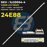 COOCAA KOKA 24E88 TV BACKLIGHT 24 inch 18 led 3v Bl LED lamp