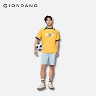 Giordano Unisex Minions World Cup Relaxed Fit Short-Sleeve T-Shirt
