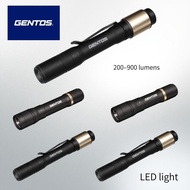 GENTOS Rechargeable LED Flashlight RX Series 200-900 Lumens USB Charging Portable Light