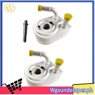 【W】Engine Oil Cooler for FORD B-MAX 1.4 C-MAX MK4 MK3 Mondeo FIESTA FOCUS GALAXY 7S7G6B856CA 7S7G6B8