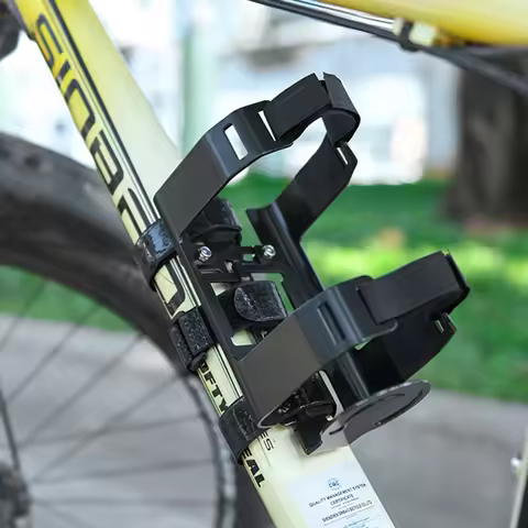 Metal Bicycle Speaker Fixing Bracket Bike Speaker Mount Adjustable Strap Accessories Compatible for 