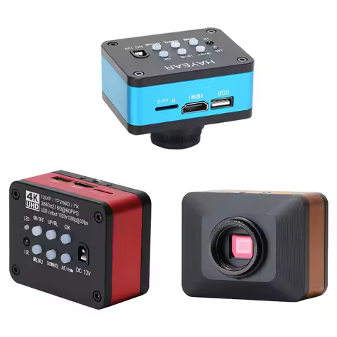 HAYEAR Real 4K 60FPS UHD Digital Industrial Camera Video Microscope Camera for PCB Phone Repair Sold