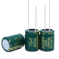 10PCS 400v15uf 400v JCCON Power Adapter Aluminum Electrolytic Capacitor Volume 10x13 High Frequency Low Resistance