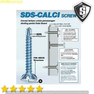 100 pcs #6x125 Sekrup GRC SDS / kalsiboard / Calci Screw 3cm