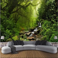 3D FOREST WALLPAPER - TROPICAL FOREST WALLPAPER - 3D FOREST WALLPAPER