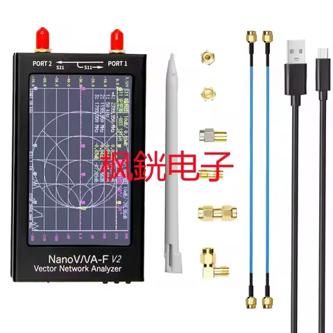 NanoVNA-F V2 4.3 Inch Vector Network Analyzer Frequency Range: 50kHz-3GHz