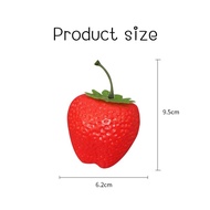 FR-01 Fake Strawberries Size 9.5x6.2 CM.