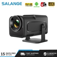 【Native 1080P】Salange HY320 Projector 4K Android 11 Native 1080P 10000Lumens Dual Wifi6 BT5.0 1920*1