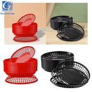 Gazechimp 24Pcs Oval Food Baskets Food Serving Tray Bread Fry Baskets Serving Tray for