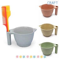 CRAFTML Coloring Mixing Dye Bowl, Large Capacity DIY Hair Dying Container, Professional Wheat Straw 
