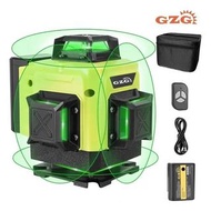 16-Line 360° Self-Leveling Laser Level, Professional 4x360° Green Cross Line Laser Level for Constru