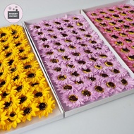 50 Pcs Soap Sunflower Premium Quality Soap Flower Bunga Sabun 香皂花 香皂向日葵 香皂太阳花