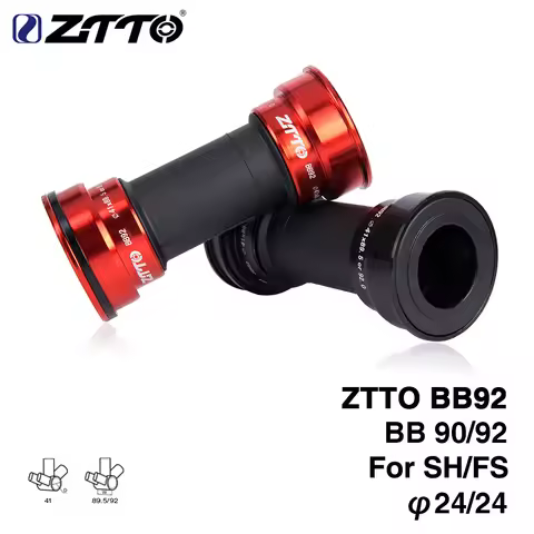 ZTTO MTB Road Bike BB92 Press Fit Bottom Bracket BB90 BB86 PF92 41mm BB For 22mm 24mm Crankset Chain