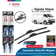 Bosch Aerotwin Retrofit U Hook Wiper Set for Toyota Hiace Van KDH200 (22"/22")