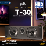 POLK T30 Center Speaker Black