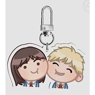 Skip and Loafer Couple Keychain NANG DECOR SHOP