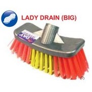 eDAY Lady Drain Scrub (Big 10324 & Small 10323) / Penyapu Longkang Kecil & Besar