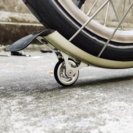 【-IMBUTFL-】1PC folding bicycle easy wheels fender wheels For Brompton 3Sixty bicycle