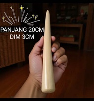 Once pipa cangklong sarigading asli serat gading jumbo 20cm