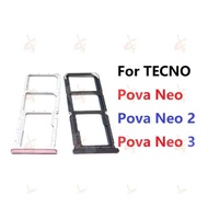 Sim tray for tecno pova neo 2 3 5 LE6 LE6n LG6n LH6n LE6j