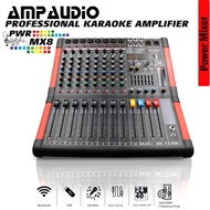 AmpAudio MX8 MX12 Professional Karaoke Powered Mixer 650wx2 8Channel & 12Channel Multifunction audio