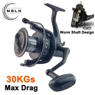25KGs Max Drag Fishing Reel Worm Shaft Design 16000 Size Saltwater Fishing Spining Reel 4.1:1 Gear R