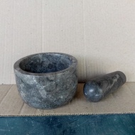 Marble stone mortar, medicine and spice pounder Mortar and Pestle Stone