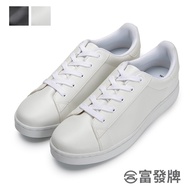 [Fufa Brand] Retro Round Toe Men Women Casual Shoes Men's Shoes Women's Shoes White Shoes All Black 