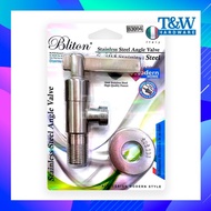 BLITON Stainless Steel Angle Valve B3004 [T&W Hardware]