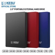 ♦△✧ KESU 2.5 quot; Portable External Hard Drive USB 3.0 120GB 160GB 250GB 320GB 500GB 750GB 1TB 2T HDD Externo Hard Disk for PS4/Xbox One