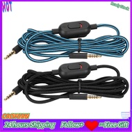 Caoyuanstore Gaming Headset Cable with Volume Control and Mute Switch Suitable for Logitech G Pro X G433 G233