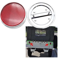Car Outer Rear Bumper Reflector Warning Light Lamp For Toyota Land Cruiser FJ25 FJ40 FJ55 1958-1973 